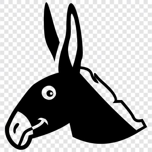 donkey icon svg