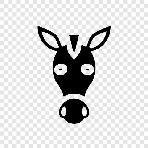 donkey icon svg