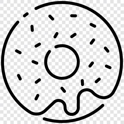 Donut Shop, Donut Maker, Donut Shop in meiner Nähe, Donut symbol