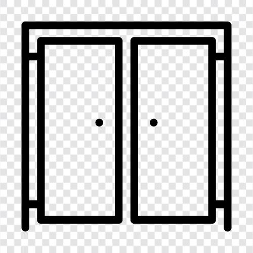 door, wooden, entry, threshold icon svg