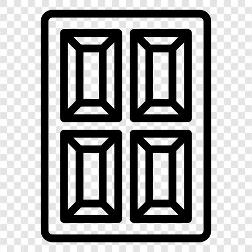 Doorway, Entryway, Front Door, Back Door icon svg