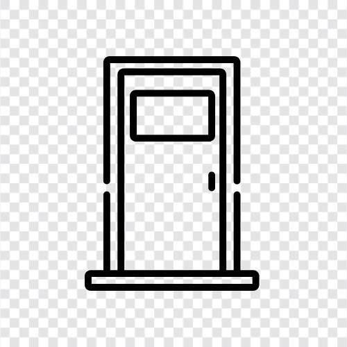 doorways, front door, back door, entrance icon svg