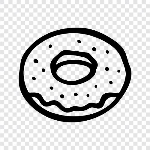 Doughnut Loch, Doughnut Loch Pfanne, Doughnut Pfanne, Doughnut symbol