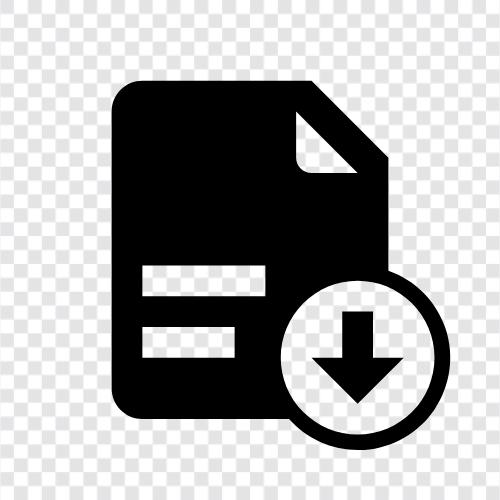 Download Document Free, Download Document Online, Download Document For Free, Download Document icon svg