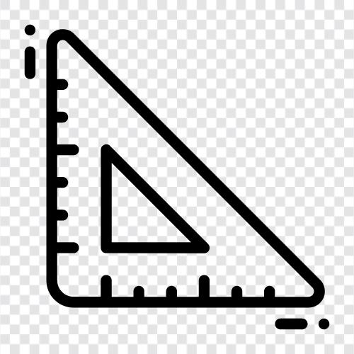 Entwurf Dreieck, Entwurf Dreieck Lineal, Tischler Dreieck, Zimmermann s Dreieck symbol