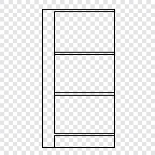 Schubladen, Aufbewahrung, Schrank, Speisekammer symbol