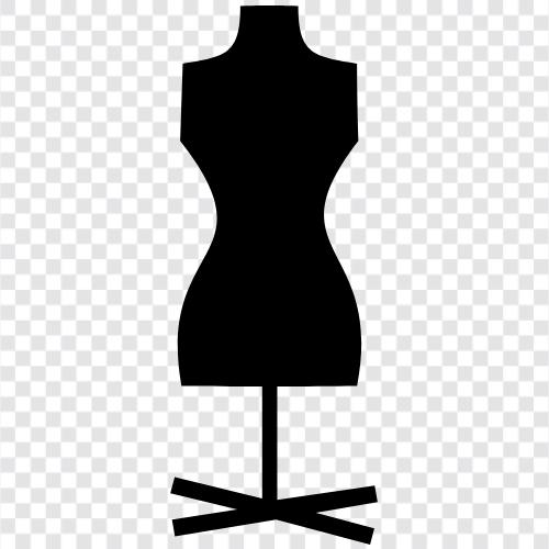 Dress Form Supplies, Custom Dress Form, Customizable Dress Form, Custom icon svg