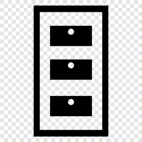 dresser, chest, closet, storage icon svg