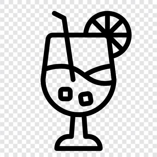 Getränk, Alkohol, Cocktail, Wein symbol