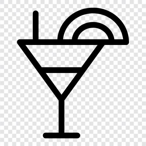 drink, alcoholic drink, mixed drink, appetizer icon svg