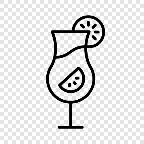 drink, alcoholic, sour, sweet icon svg