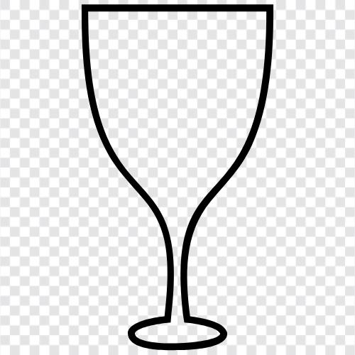 drinking, wine, liquor, flute icon svg