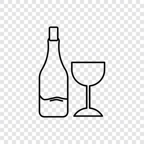 Выпивка, вино, винный стакан, виски Значок svg