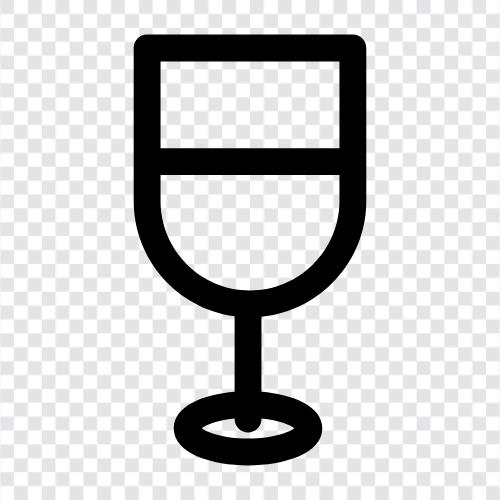 İçme, şarap, içecek, şişe ikon svg