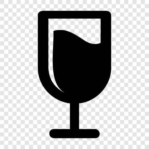 drinkware, wine glass, beverage glass, tumbler icon svg