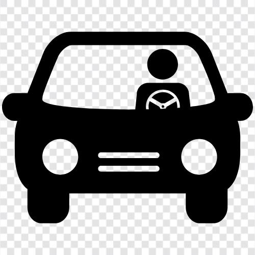 Driverless, Driver Education, Driver Testing, Driver Training icon svg