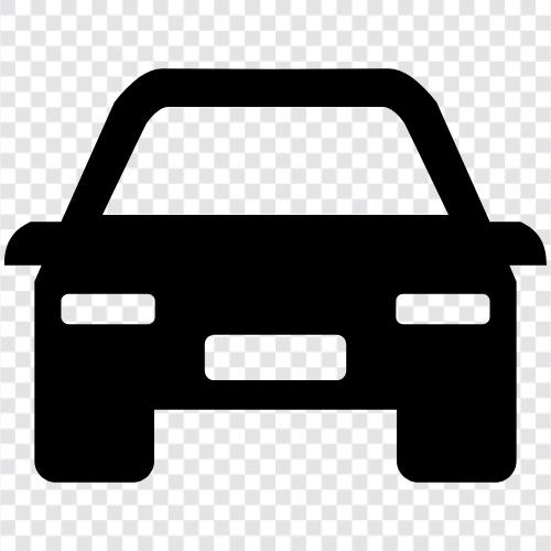 driving, car rental, new car, used car icon svg