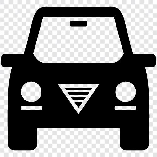 Auto, Autohändler, Autovermietung, Autoreparatur symbol