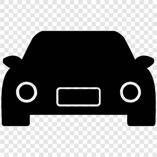 Autofahren, Autovermietung, Autoschau, Autoteile symbol