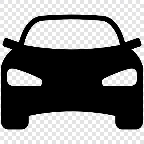 driving, car rental, new car, used car icon svg