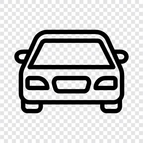 Autofahren, Motor, Auto, Autovermietung symbol