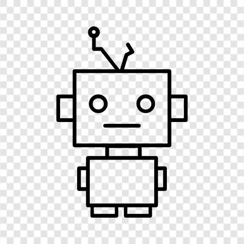 droid, android, artificial intelligence, machine learning icon svg