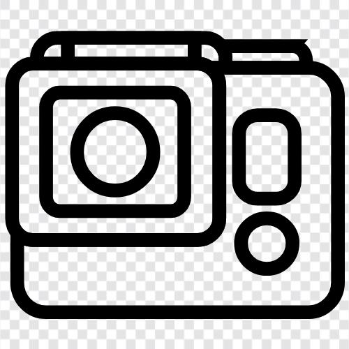 drones, cameras, action cameras, sport cameras icon svg