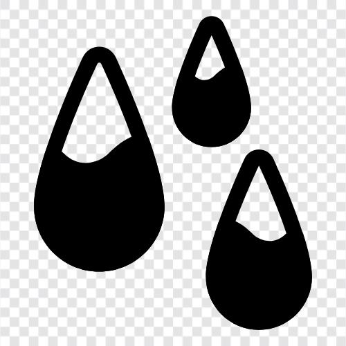 droplet, water droplet, water bead, spout icon svg