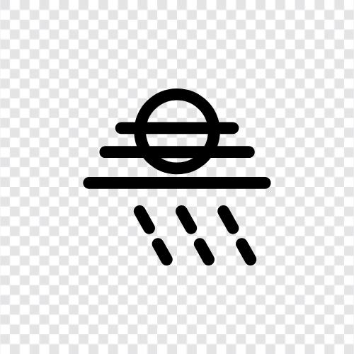 droplets, water, precipitation, sky icon svg