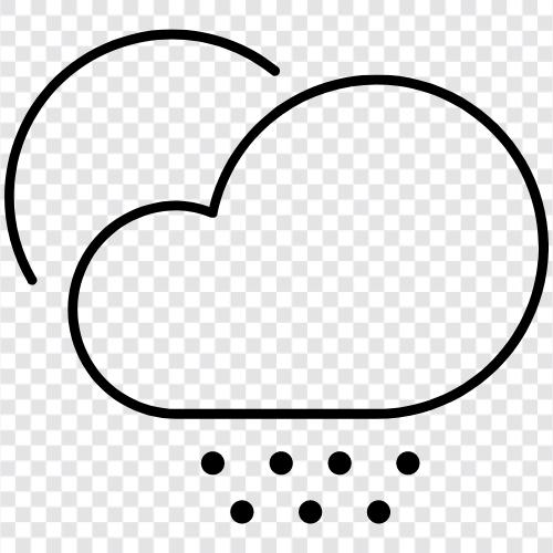 droplets, precipitation, hailstorms, thunderstorms icon svg