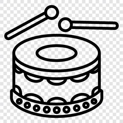 drums, percussion, beat, groove icon svg