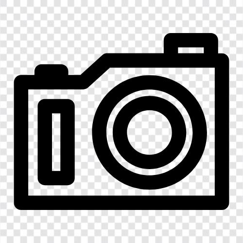 DSLR kamera, kamera, dijital kamera, fotoğraf makinesi ikon svg