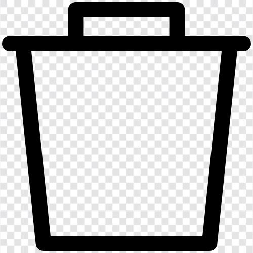 dump, garbage, recycle, garbage collection icon svg