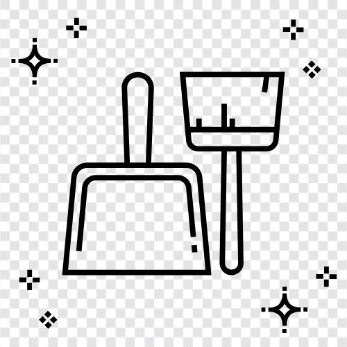 dustbin, kitchen, cleaning, sweep icon svg