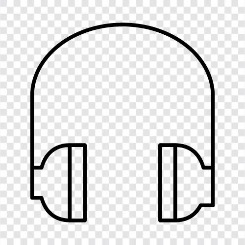 Ohrhörer, InearKopfhörer, drahtlose Kopfhörer, Geräuschunterdrückung symbol