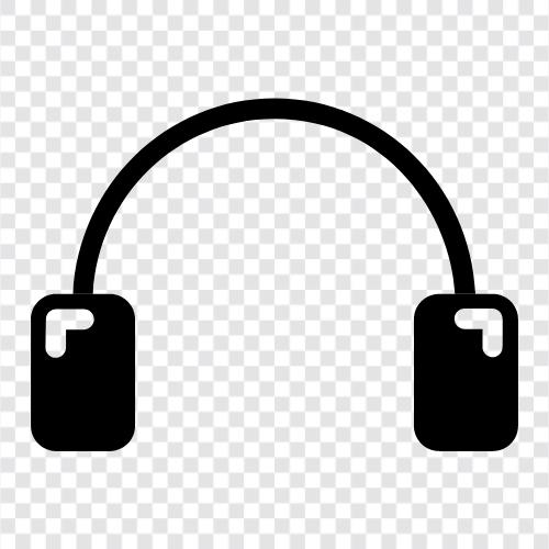 earbuds, overthe-ear headphones, inear headphones, Headphones icon svg