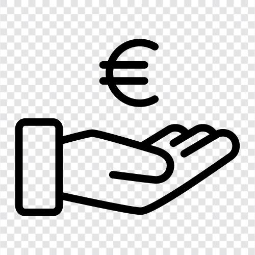 verdienen, Geld, Bargeld, Einkommen symbol