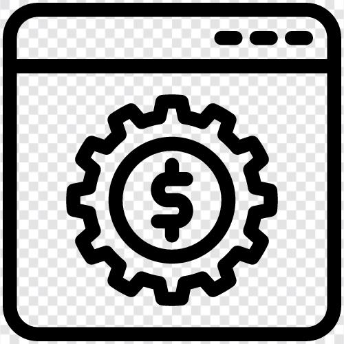 earning, saving, investing, budgeting icon svg