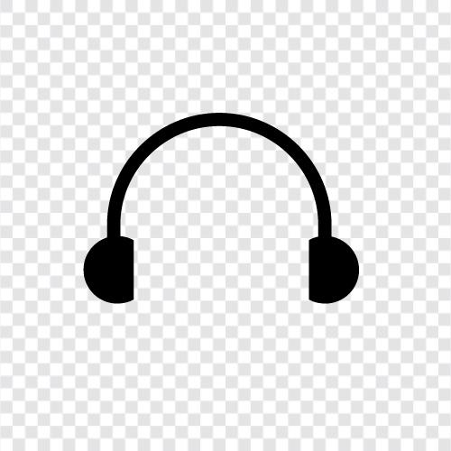 earphone, headphone, audio, music icon svg