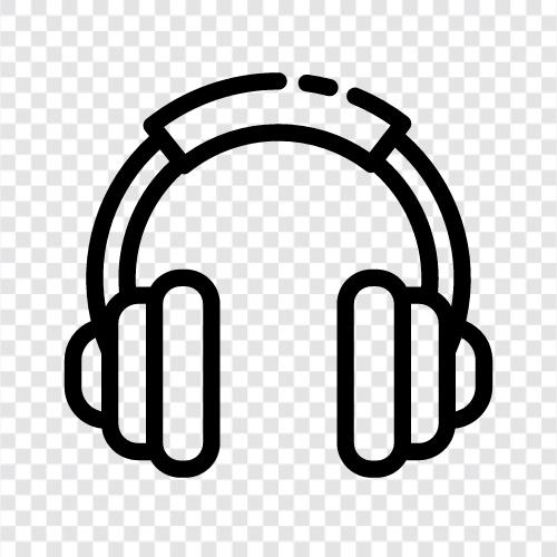 earphones, stereo, music, headphones icon svg