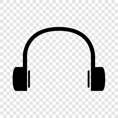 earphones, earbuds, audio, sound icon svg