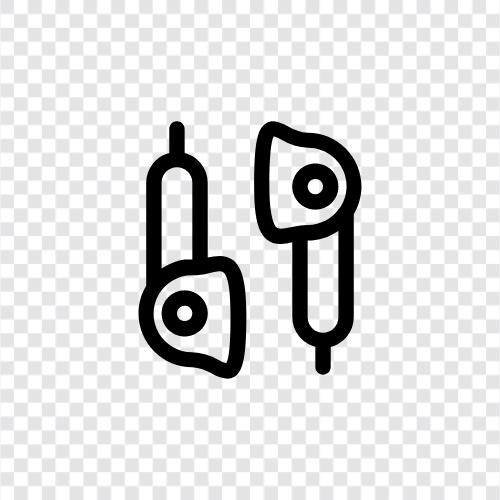 earphones, headphones, stereo, audio icon svg