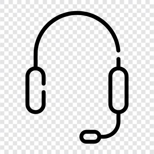 earphones, earbuds, cans, stereo icon svg