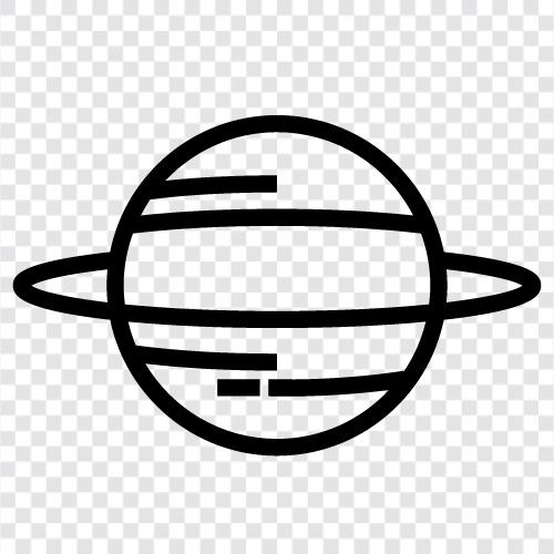 Erde, Sonnensystem, Mond, Astronomie symbol