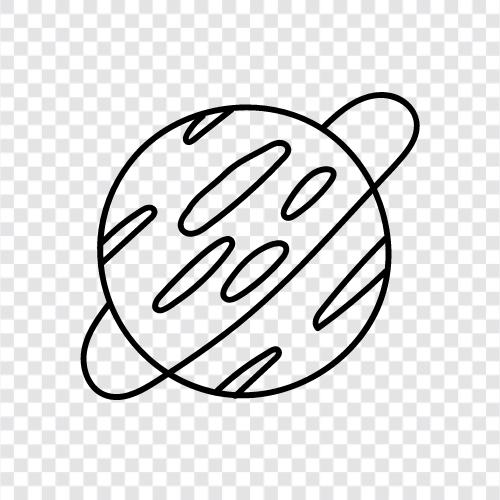 Earth, Solar System, Moon, Mars icon svg