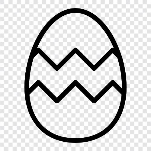 Easter, eggs, candy, cake icon svg