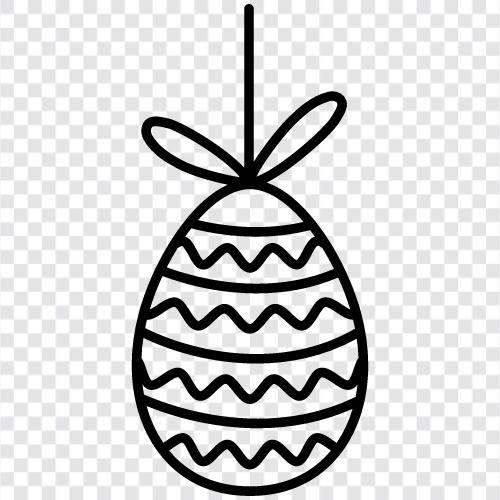 Easter eggs, Easter baskets, Easter baskets with candy, Easter eggs with candy Значок svg