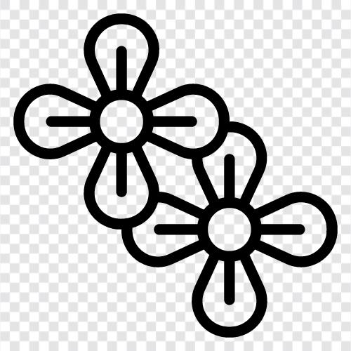 Ostern, Ostereier, Osterkörbe, Frühlingsblumen symbol