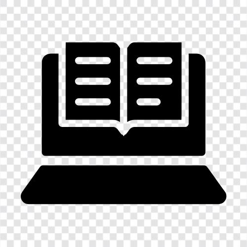 eBooks, eReader, Kindle, PDF icon svg