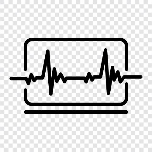 ECG, EKG, heart, heart disease icon svg
